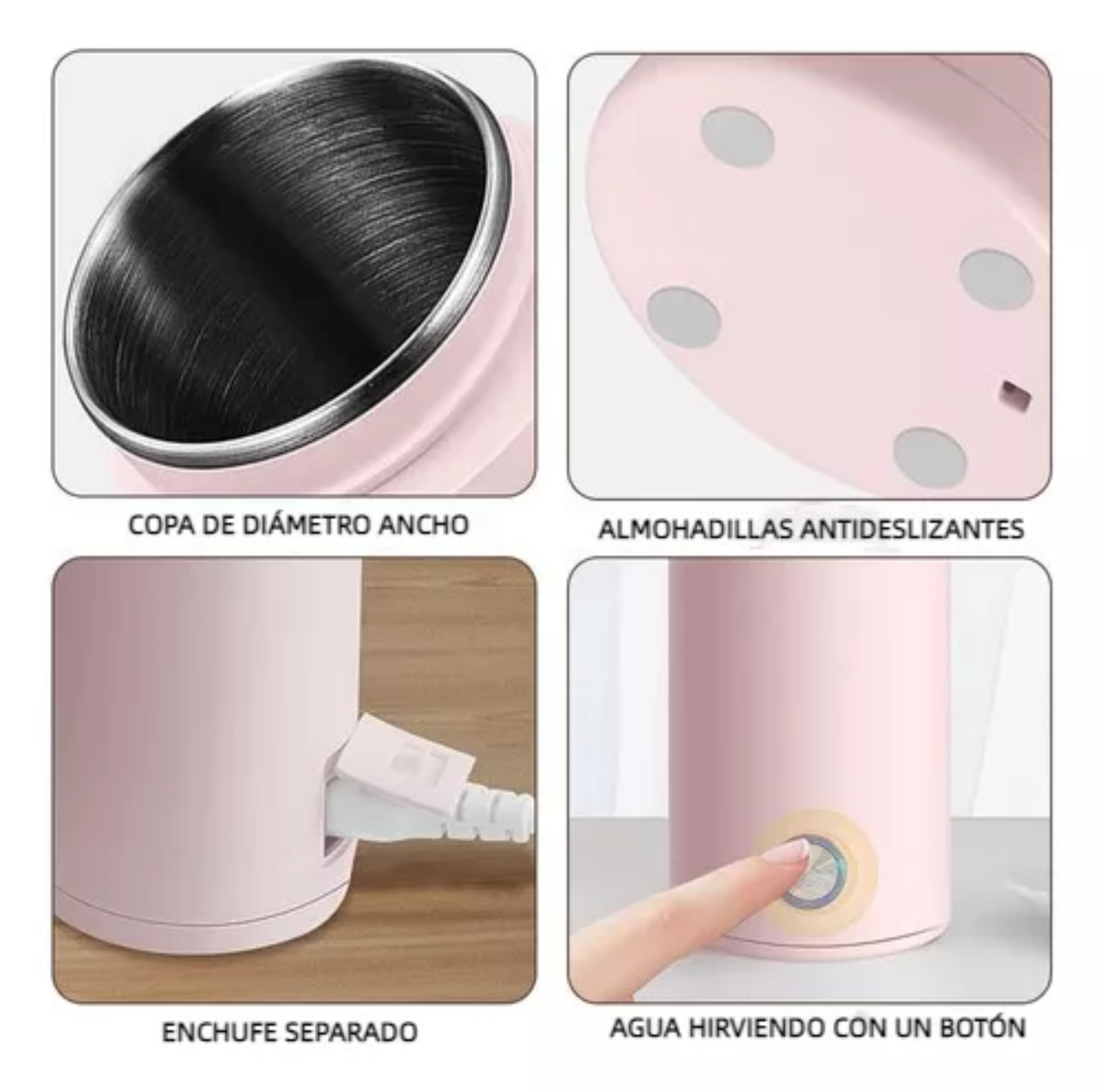 Tetera Eléctrica Y Portátil De 400ml