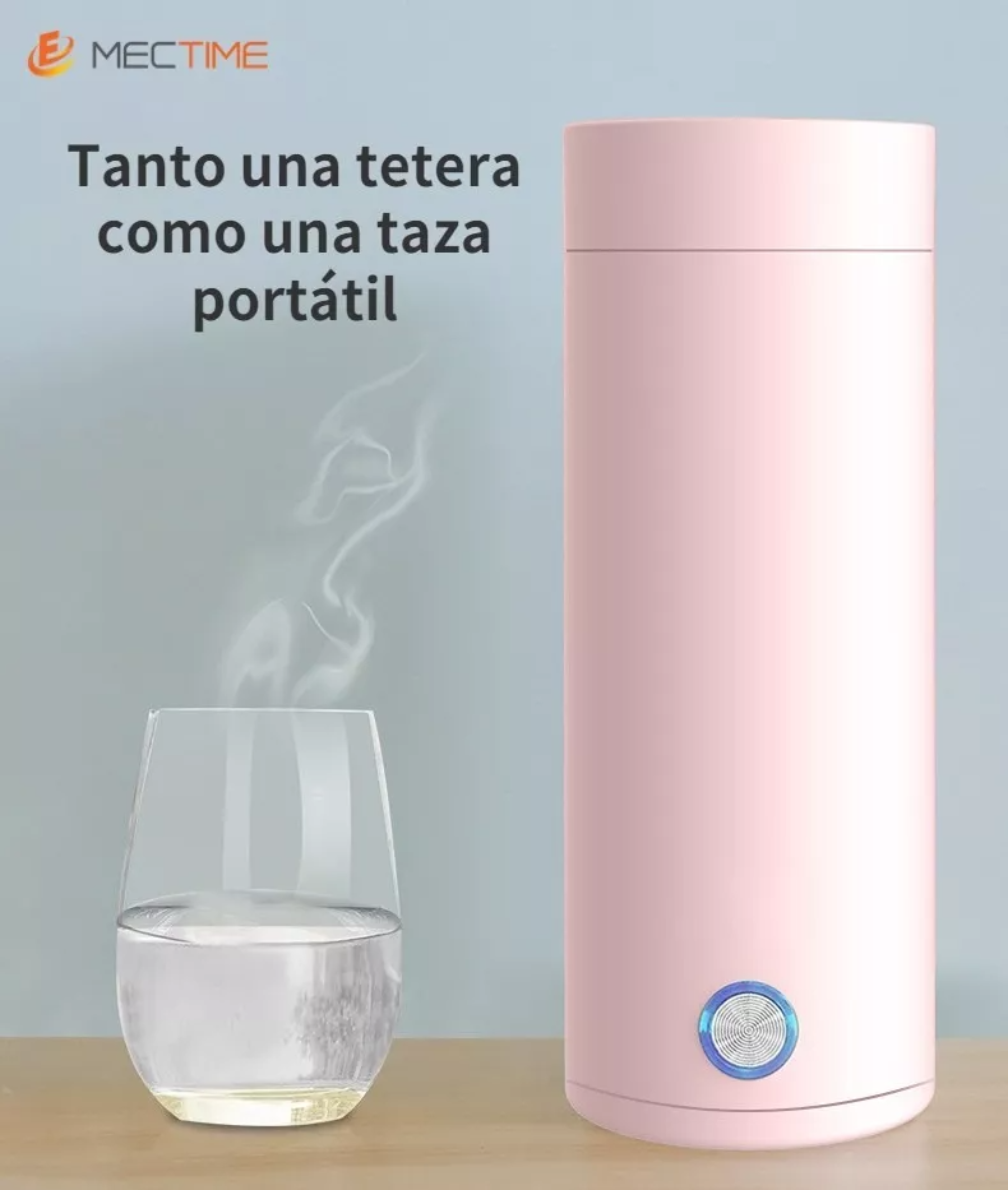 Tetera Eléctrica Y Portátil De 400ml