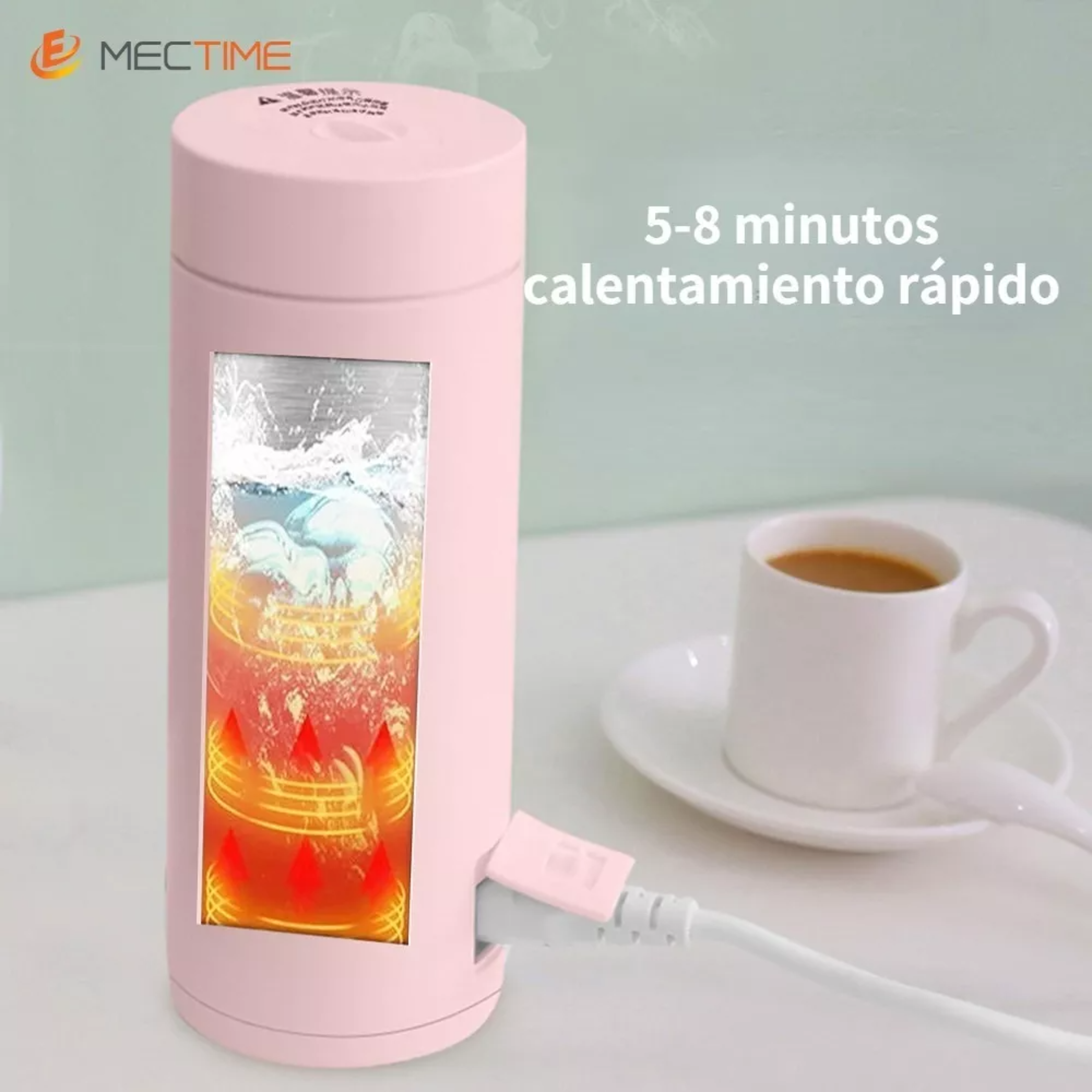 Tetera Eléctrica Y Portátil De 400ml