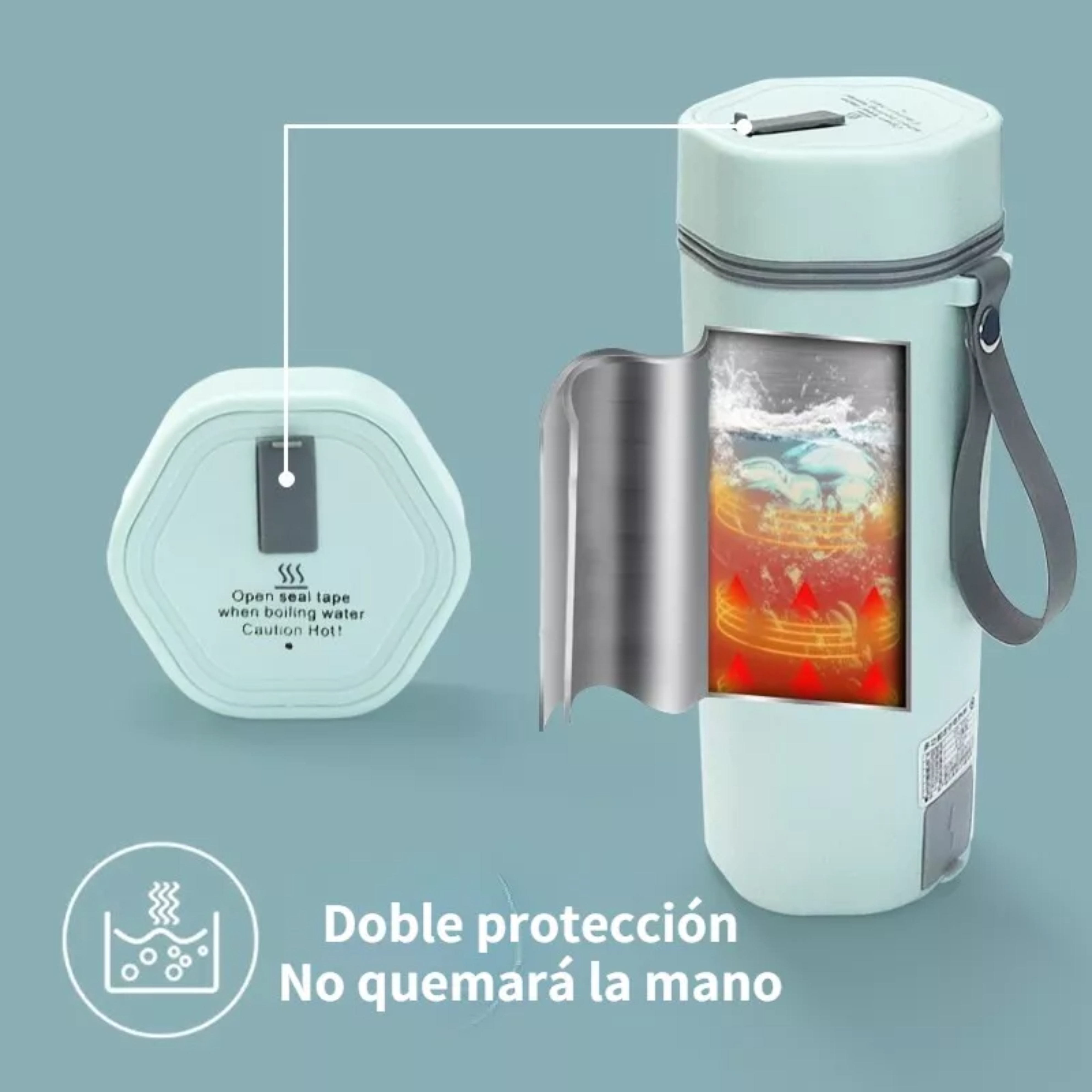 Hervidor Eléctrico Portátil De 350ml,oficina/casa/coche