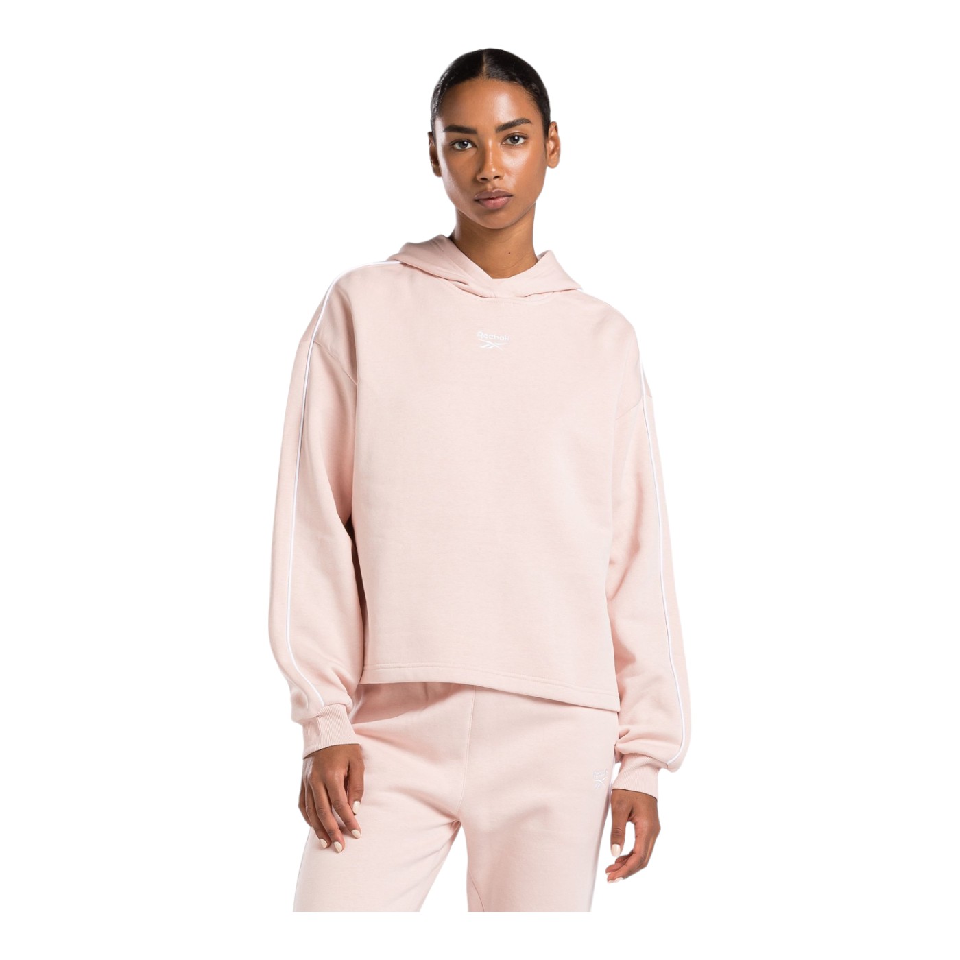 SUDADERA REEBOK MUJER ROSA REEBOK HOODIE 100037138