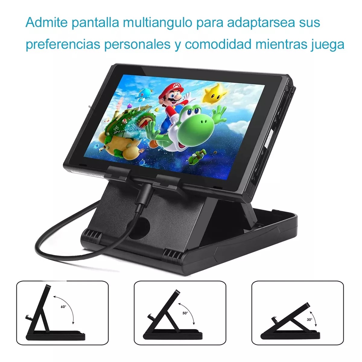 Kit De Accesories Para Nintendo Switch Oled Con Funda 29pcs