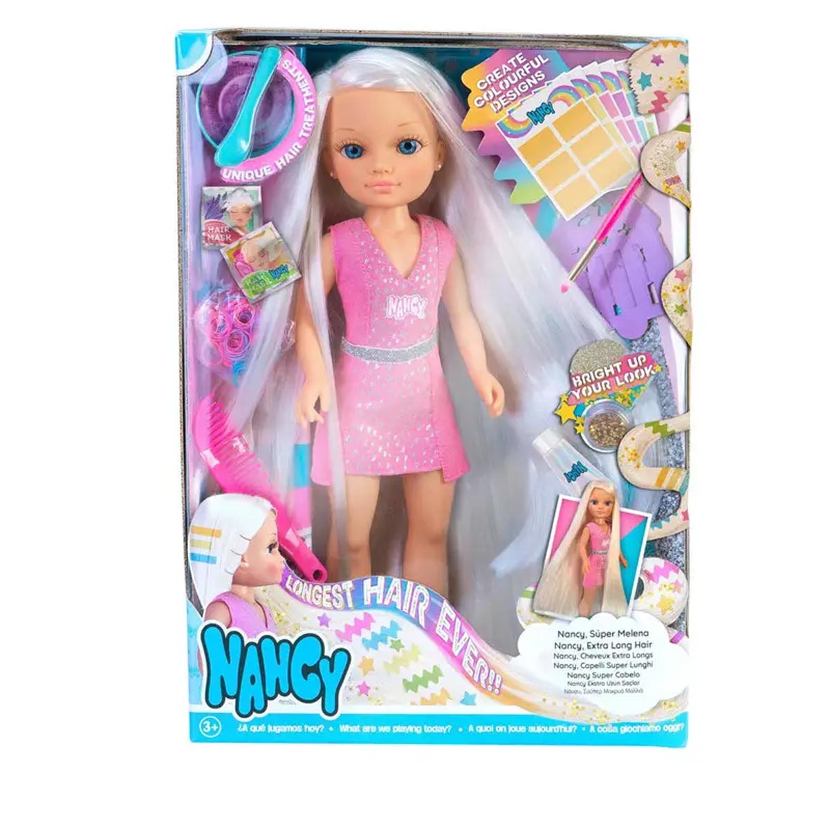 Muñeca Famosa Nancy Super Melena