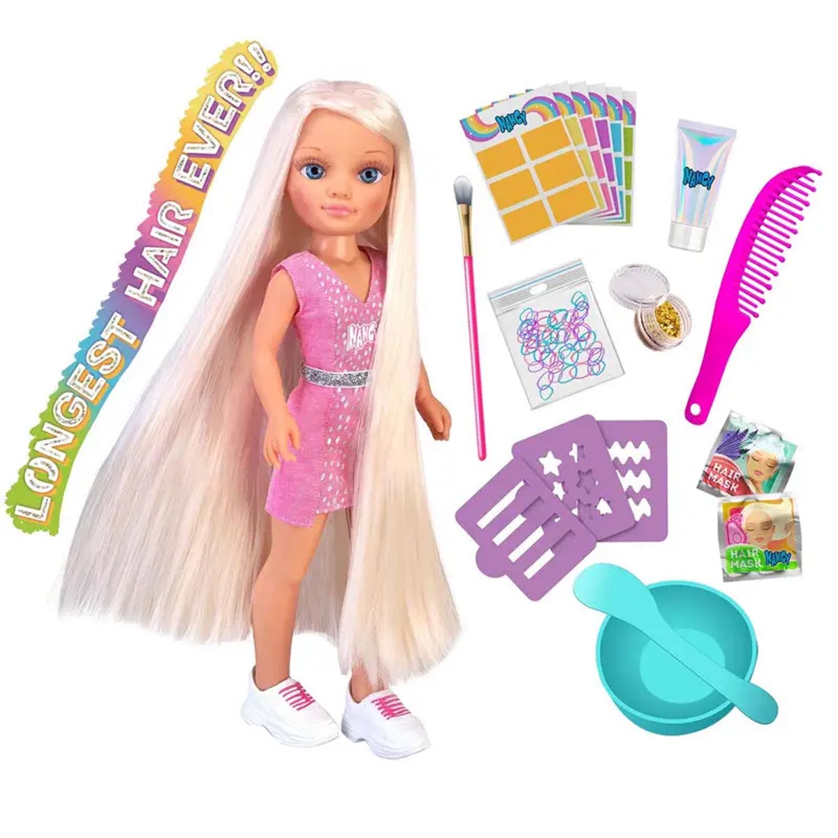 Muñeca Famosa Nancy Super Melena