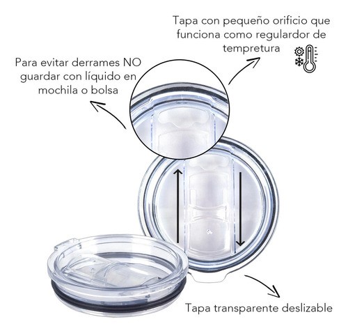 Termo para Café 450 ml Recipiente Disney Stitch Color Azul