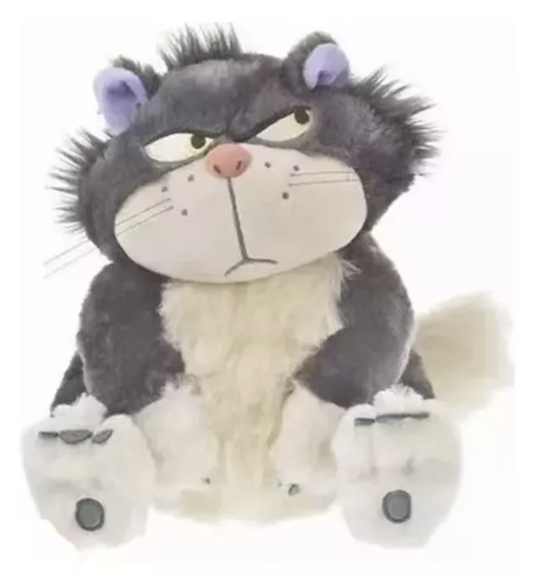 Lucifer Cinderella Gato Cenicienta Peluche Regalo Niños T