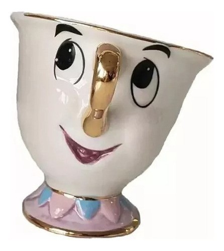 Taza Ceramica Chip Mug Para Bella Y La Bestia 