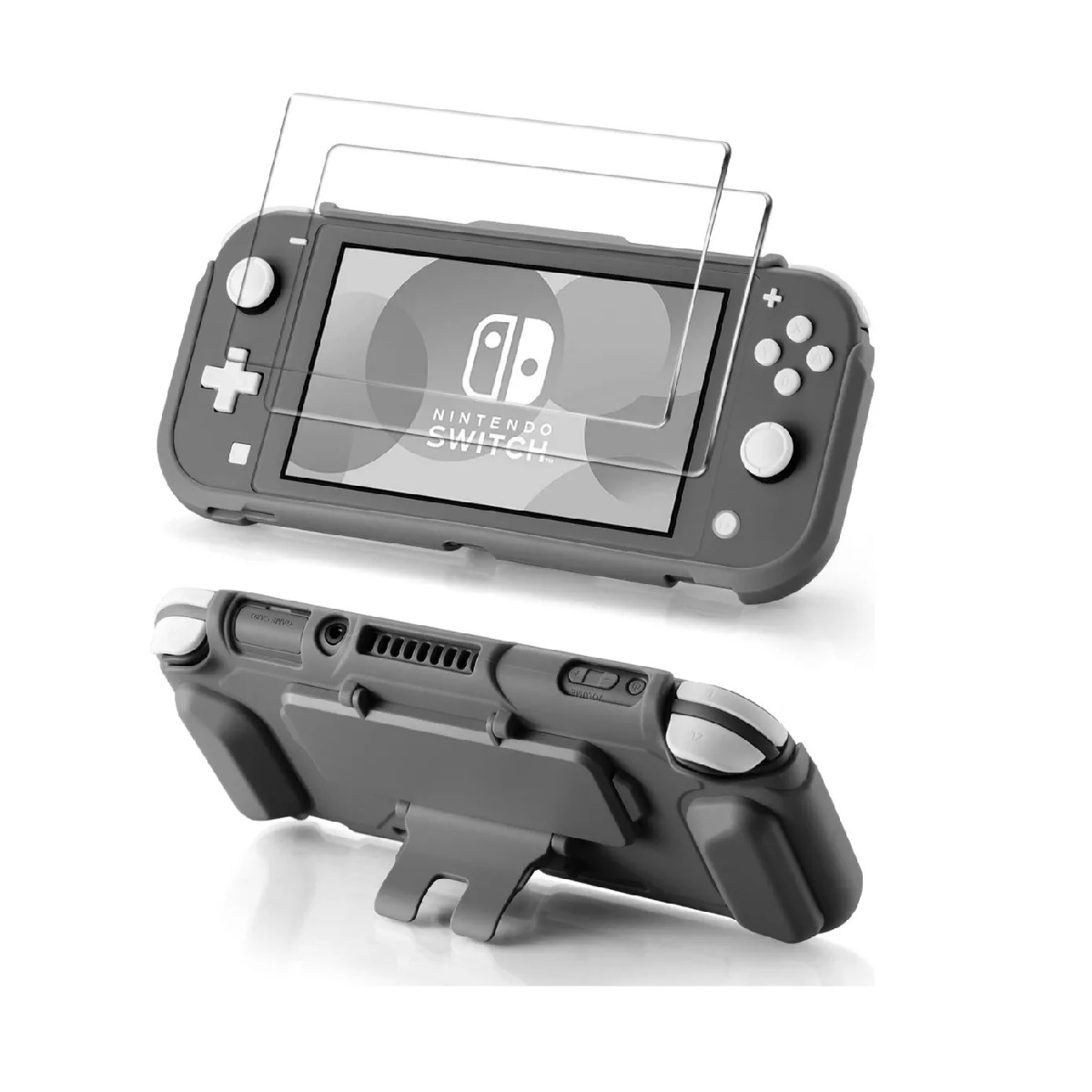 Funda Protectora Con Soporte Para Nintendo Switch Lite -d