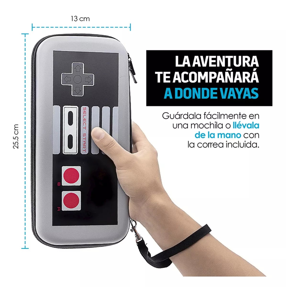 Funda Estuche Protector Retro Nintendo Switch Nes