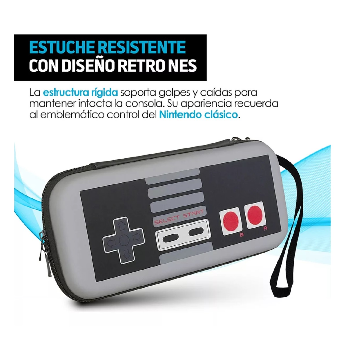Funda Estuche Protector Retro Nintendo Switch Nes