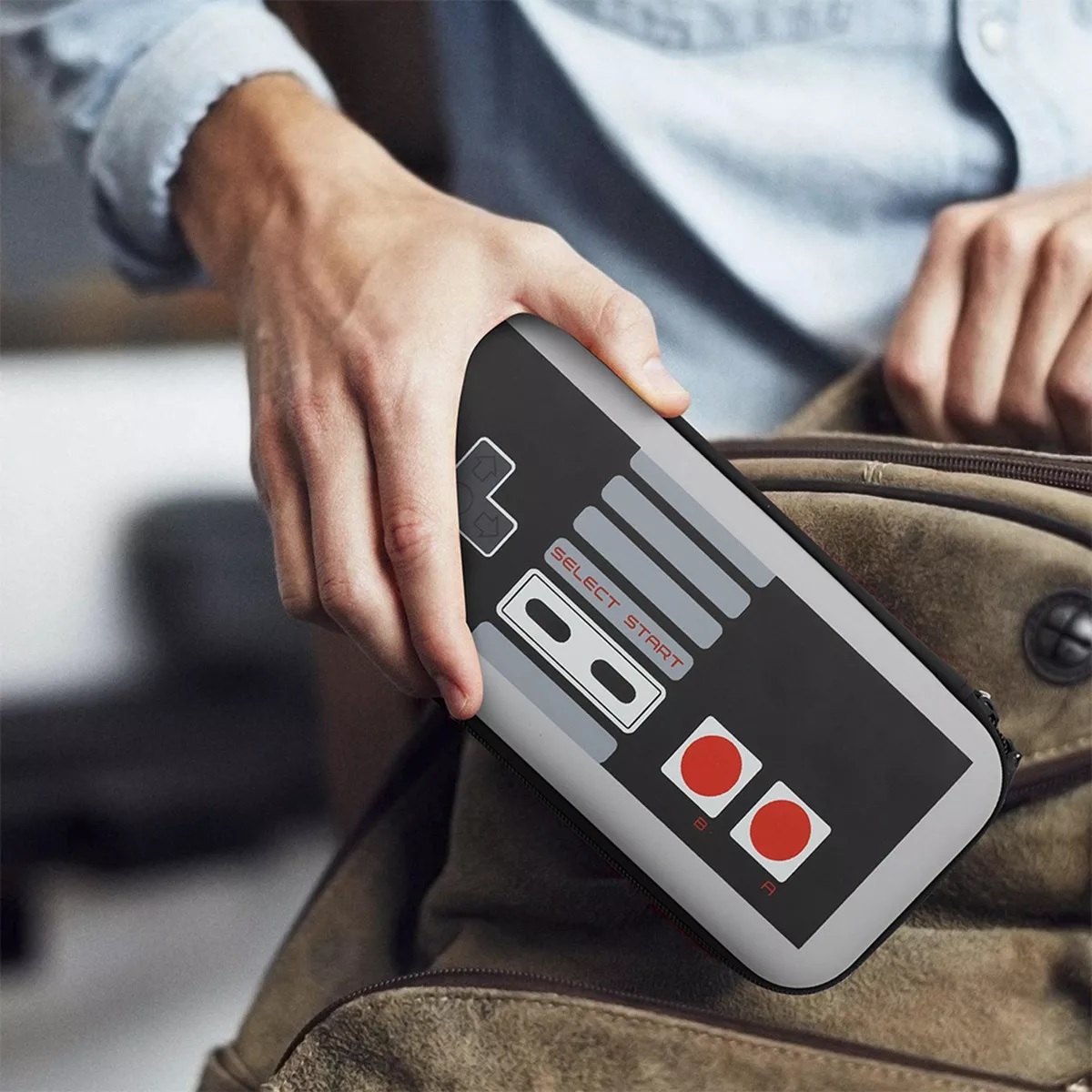 Funda Estuche Protector Retro Nintendo Switch Nes