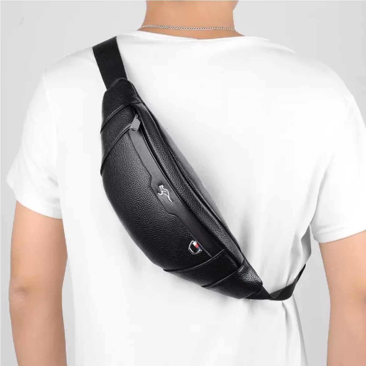 Riñonera Táctica Portátil Para Hombre Negocio Moda Billetera
