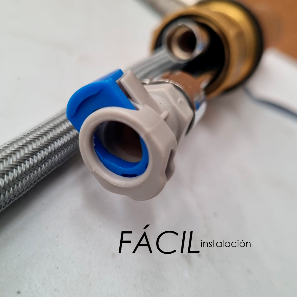 Grifo mezclador para lavabo agua frí­a/caliente extraible chico MK2306BN