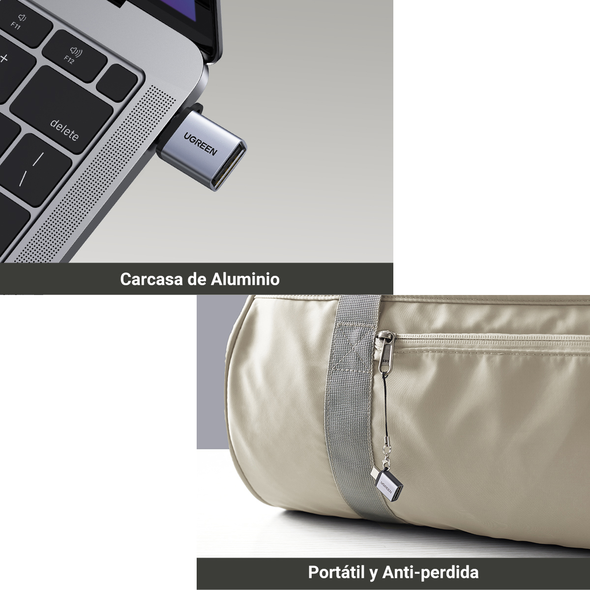 Adaptador Usb C A Usb 3.0 Otg Usb Tipo C Ugreen
