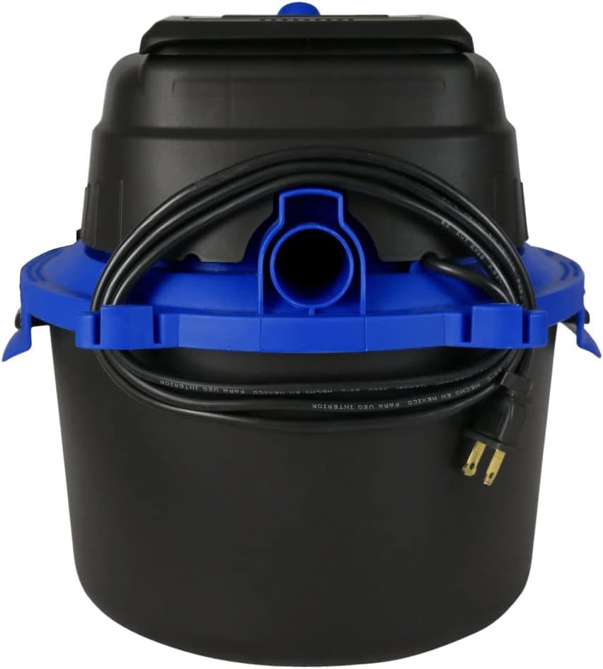 Koblenz WD-2.5 MA Aspiradora Seco/Mojado 3 en 1, 2.5 Galones, Motor de 2.5 HP, Sistema de Expulsión de Aire, Portátil para Auto, Casa y Taller