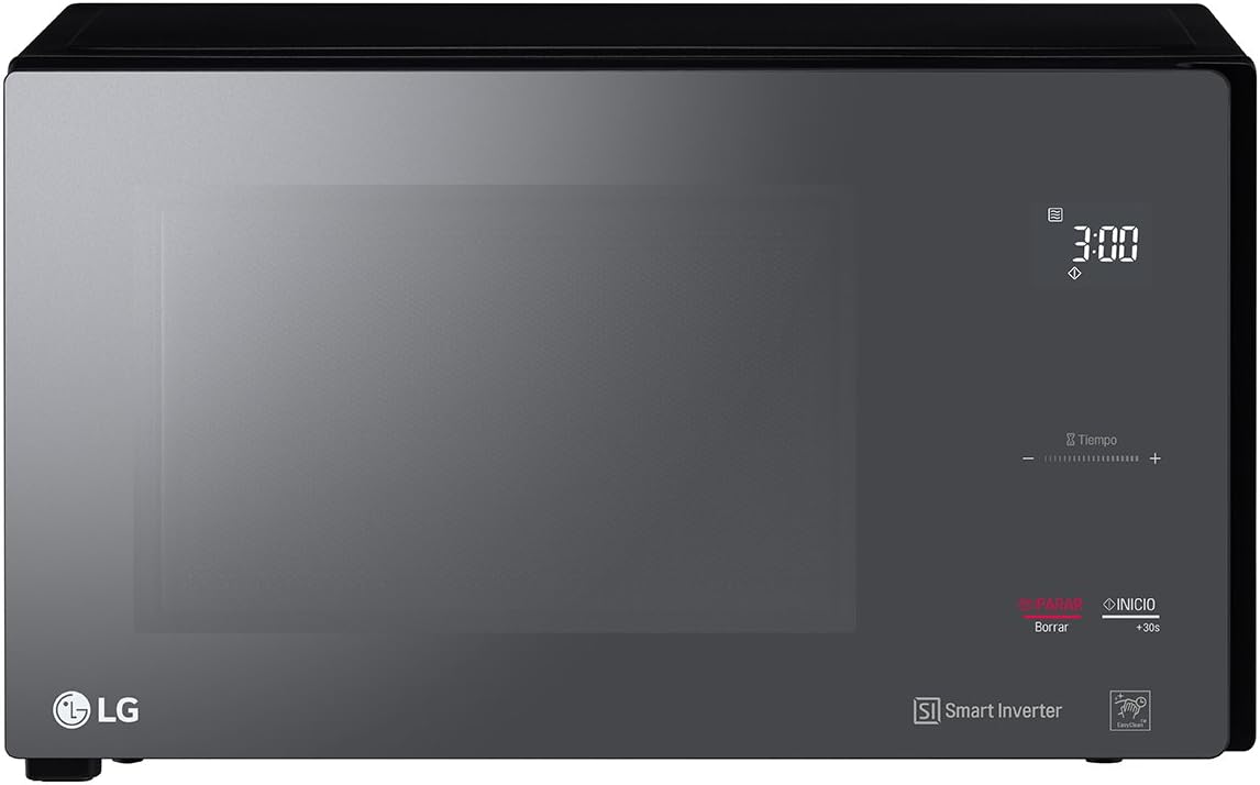 LG Microondas NeoChef Inverter con Grill, 1.5 Pies Cúbicos, Negro
