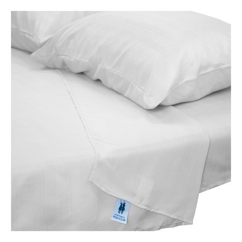 Juego De Sábanas Matrimonial 3000 Hilos Egipcian Premium BLANCO