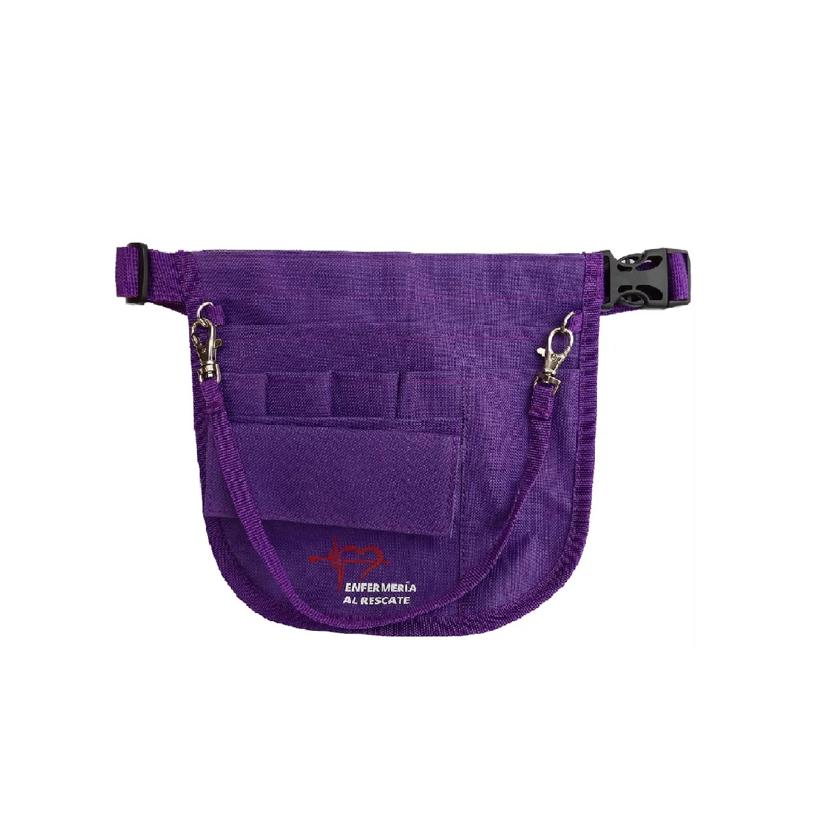 Riñonera Enfermera Enfermeria Moda Liso Morado