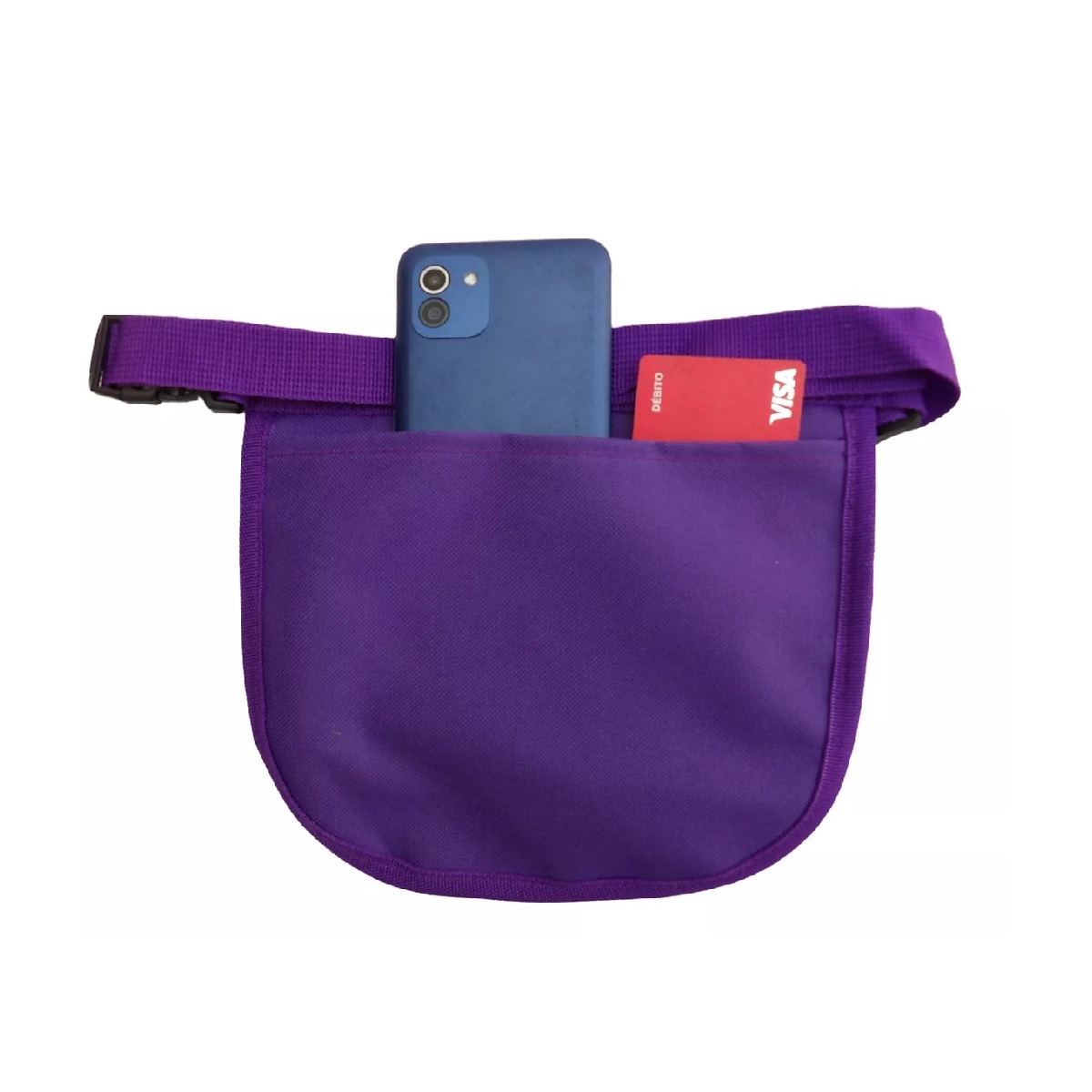 Riñonera Enfermera Enfermeria Moda Liso Morado