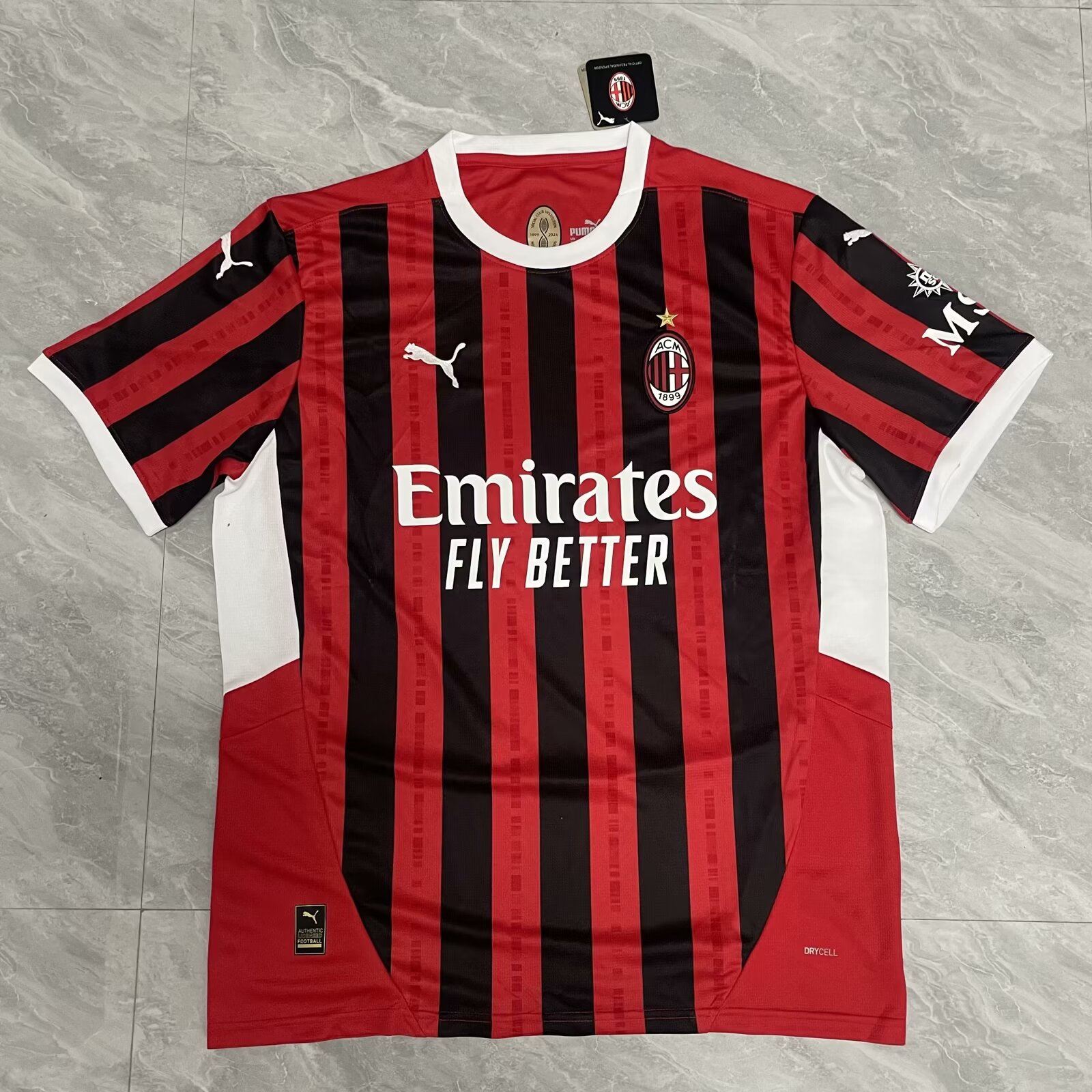 Nuevo! Jersey AC Milan 2024/2025 Titular Local Talla L