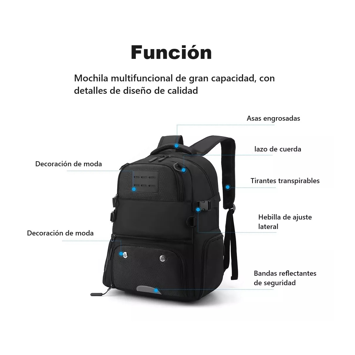 Mochila De Baloncesto Fútbol Con Compartimento Para Pelotas Y Zapatos