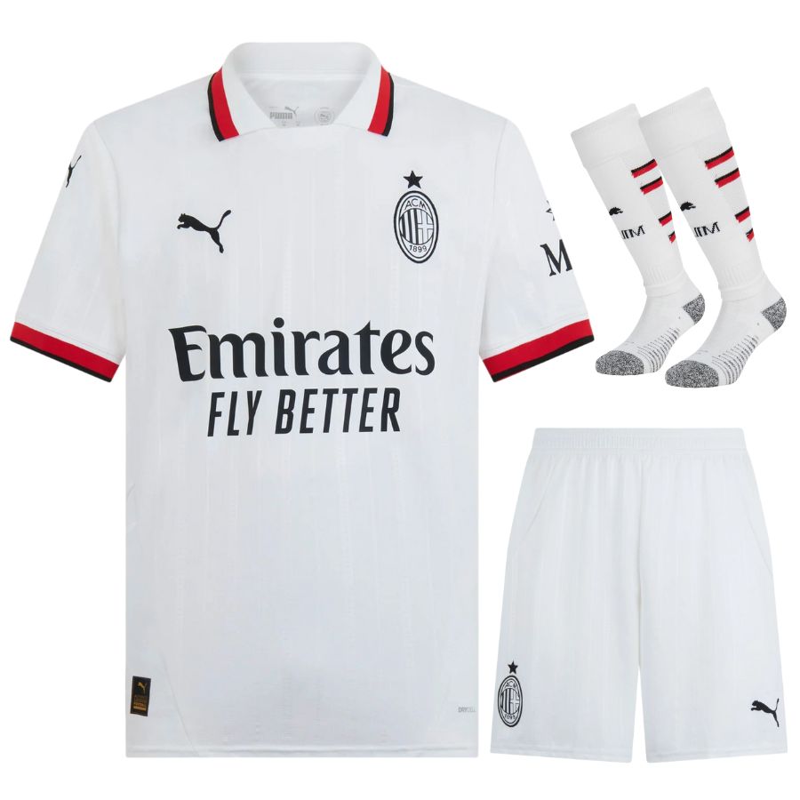 Nuevo! Jersey AC Milan 2024/2025 Visita Blanca Talla S