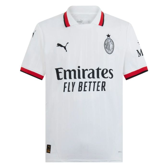 Nuevo! Jersey AC Milan 2024/2025 Visita Blanca Christian Pulisic 11 Talla L