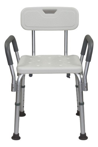 Silla Ducha Ortopédica Baño Con Respaldo Ajustable Aluminio