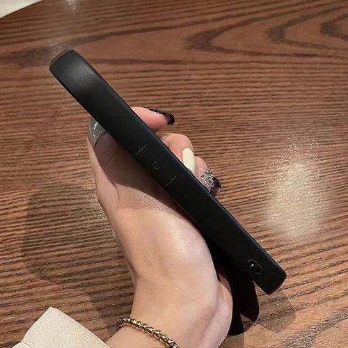 Funda Case De Silicona Colores Uso Rudo Para iPhone NEGRO IPHONE 11