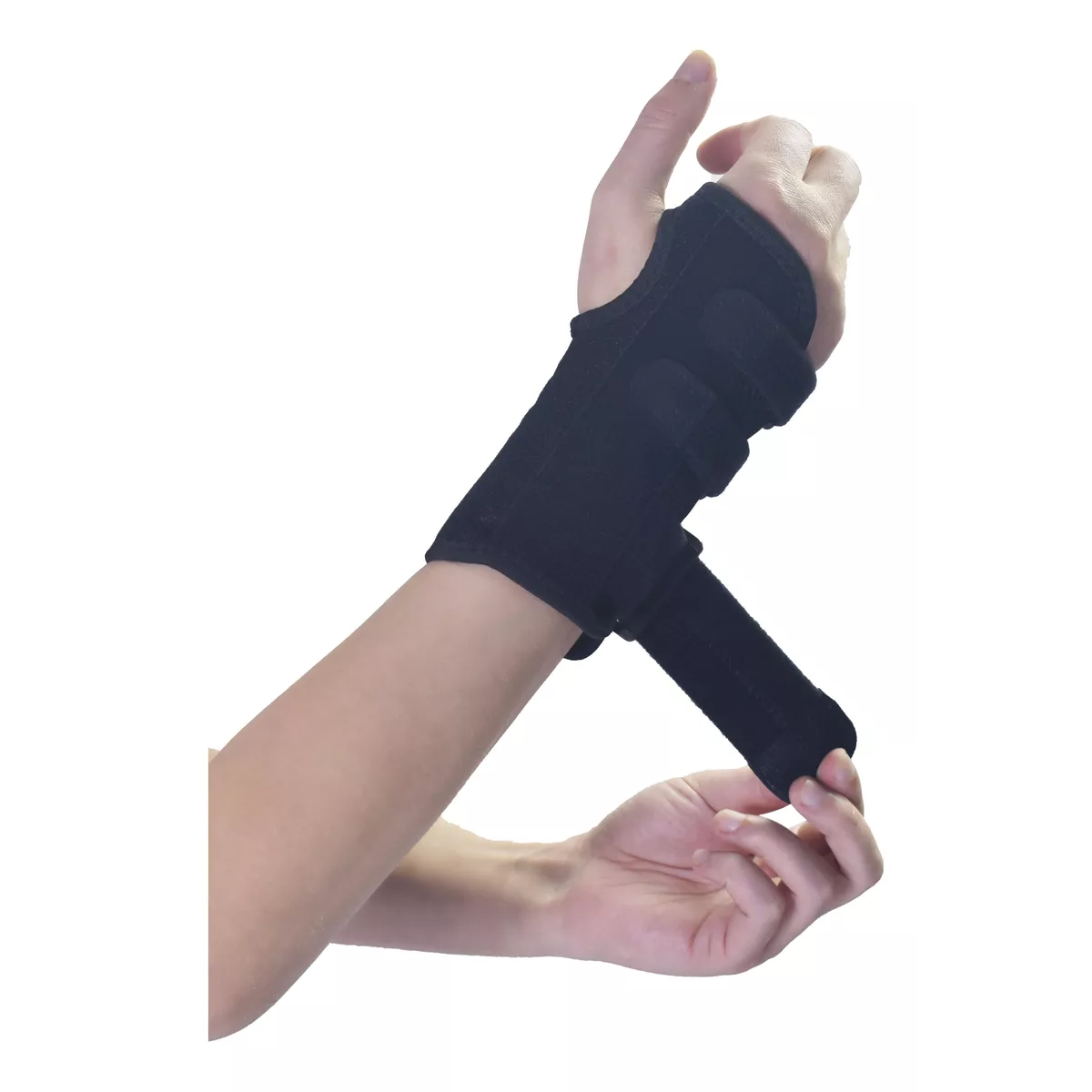 Muñequera Ortopédica Ajustable Para Túnel Carpiano Ambidiest Negro