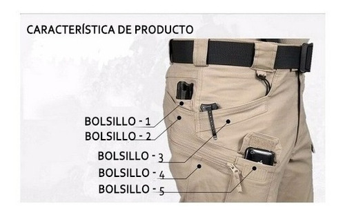 Pantalones Tácticos Militares Impermeables, Ix7, Ix9
