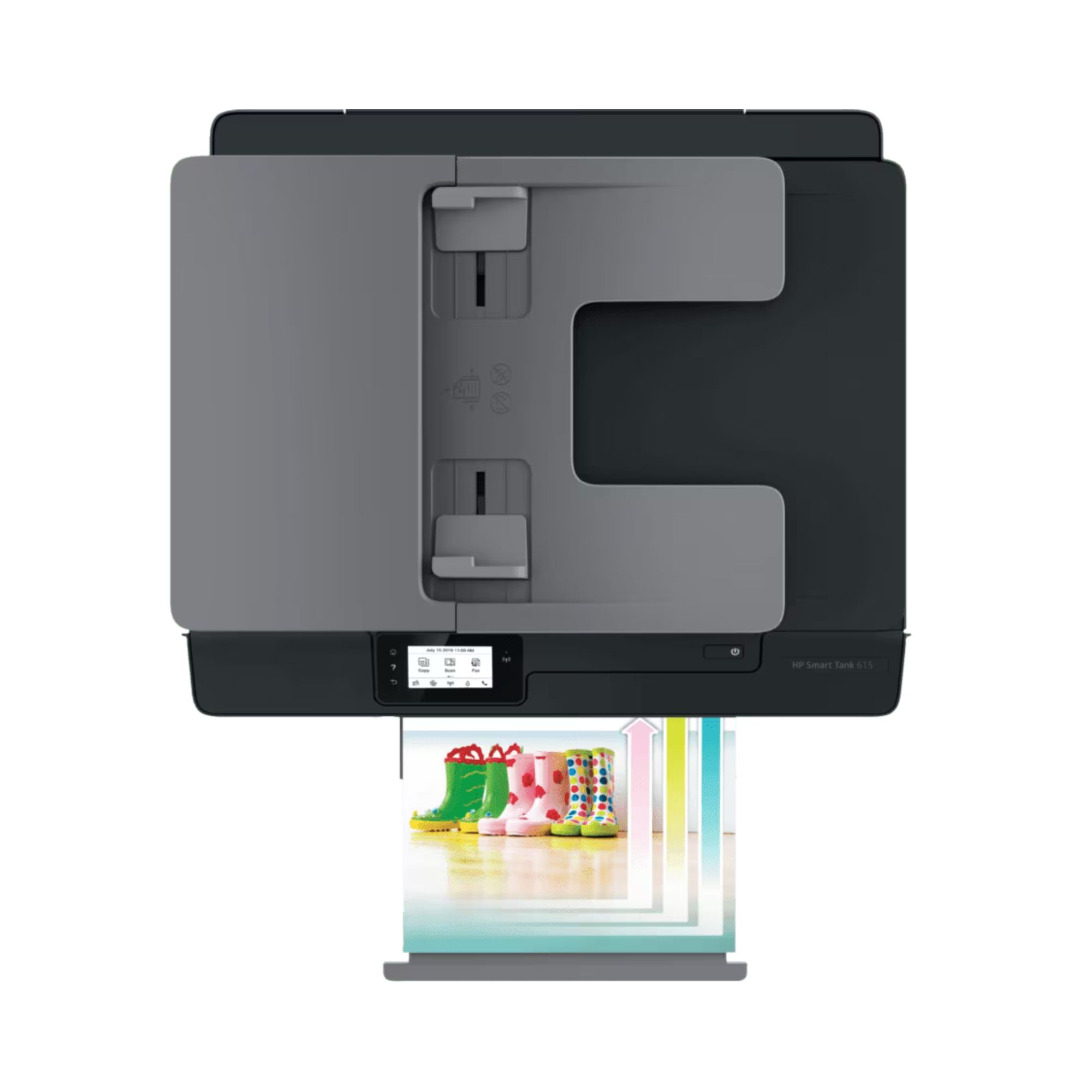 Impresora Multifuncional HP Smart Tank 615, Sistema de Tinta Continua, USB, Wi-Fi, 20 ppm Negro, 10 ppm Color