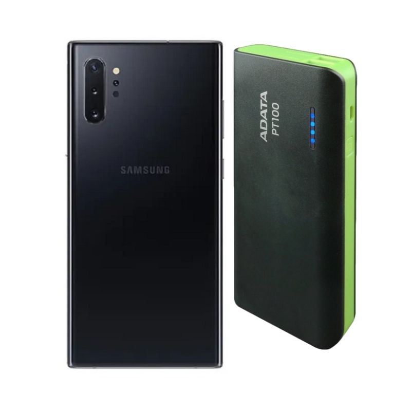 Galaxy Note 10 Plus 256GB Negro Reacondicionado Grado A + Power Bank 10,000mah