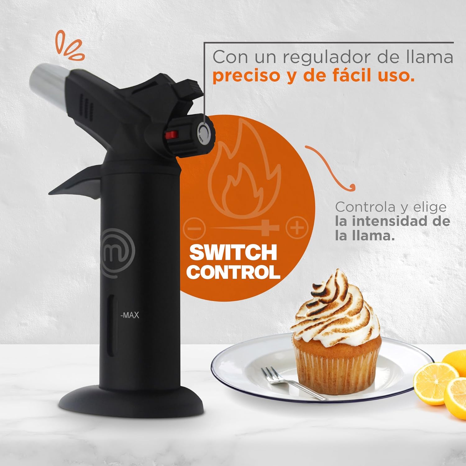 MasterChef by Hukën Antorcha Culinaria Premium | Soplete de Cocina | Encendedor