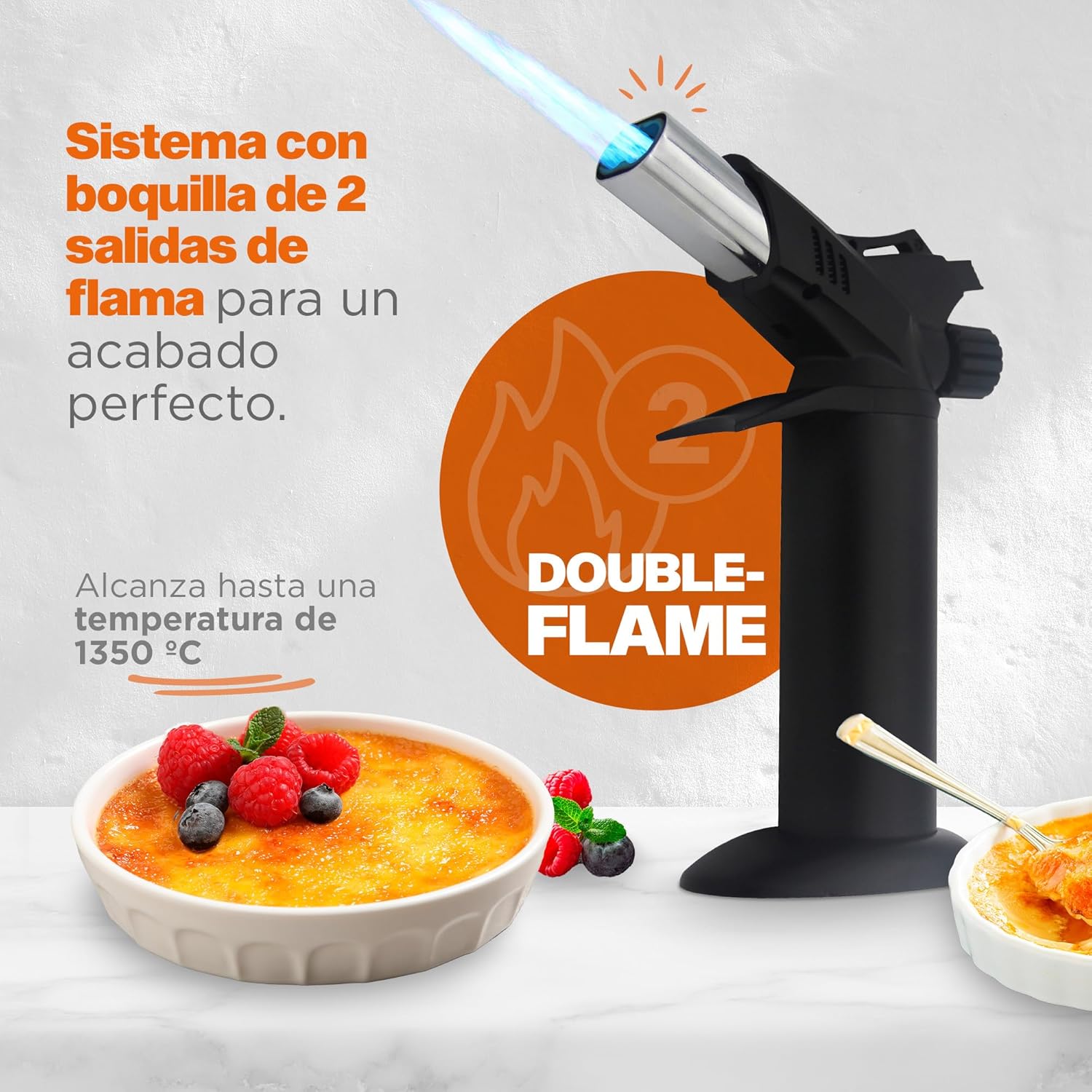 MasterChef by Hukën Antorcha Culinaria Premium | Soplete de Cocina | Encendedor
