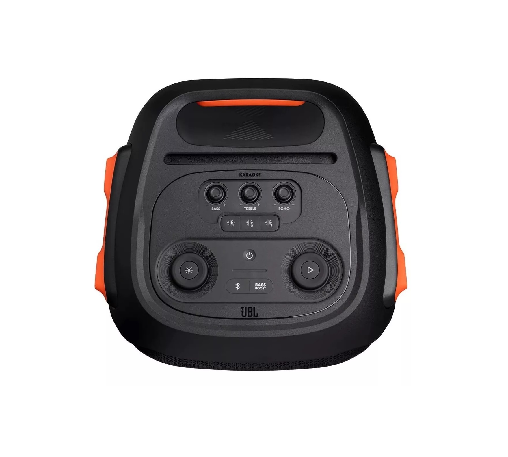 Bocina Portátil Altavoz Party Box 710, Bluetooth Con Luces 800w Ipx4 Tws Color Negro 