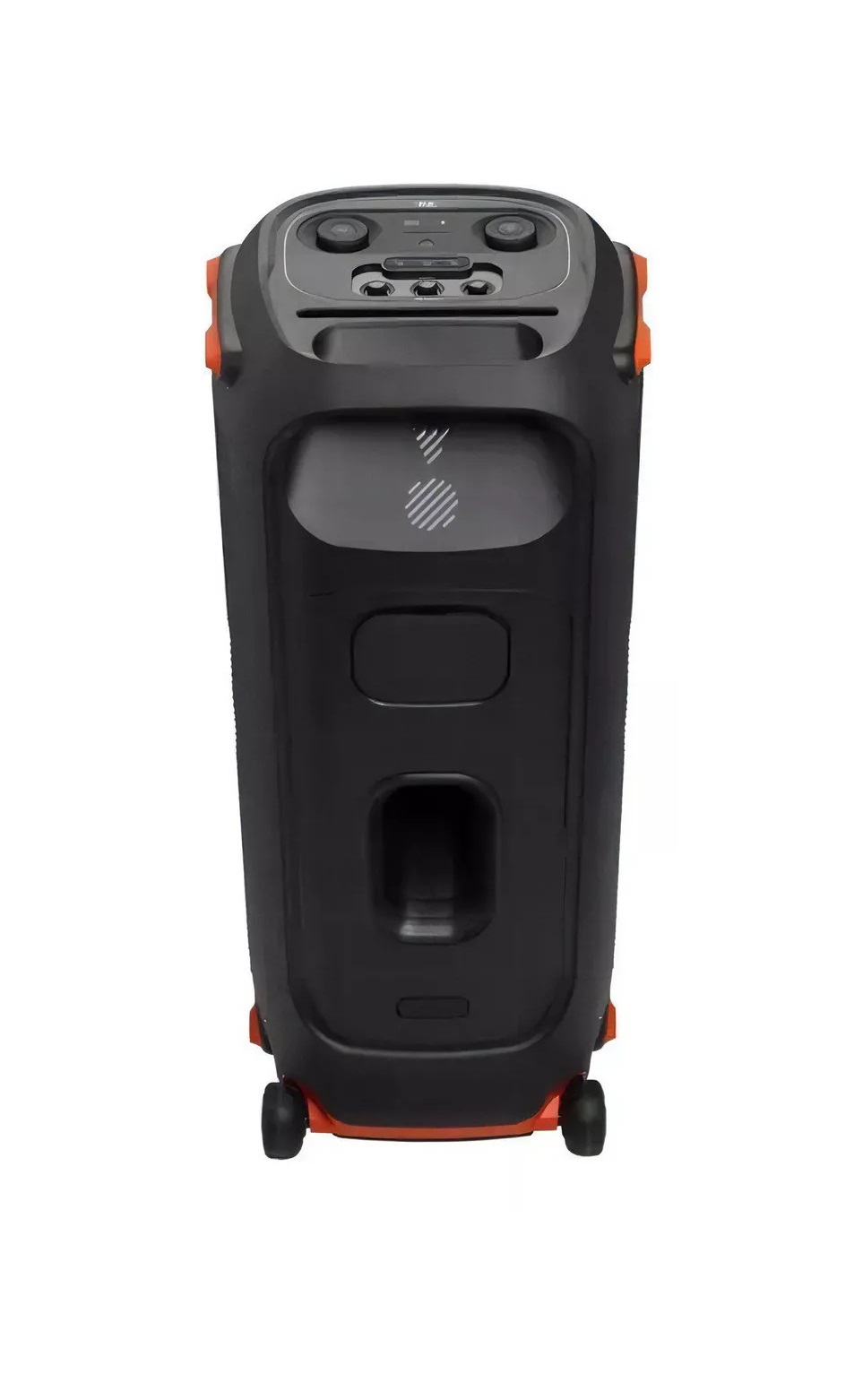 Bocina Portátil Altavoz Party Box 710, Bluetooth Con Luces 800w Ipx4 Tws Color Negro 