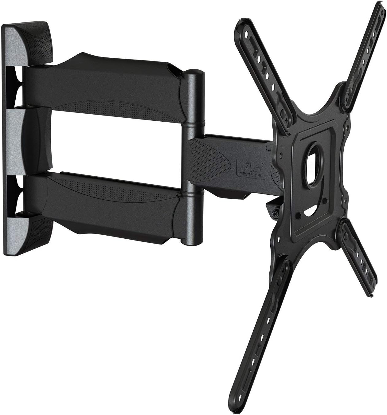 North Bayou Soporte de Pared Articulado de Movimiento Completo para Televisores de Pantalla Plana de 32 a 55 Pulgadas Modelo S80