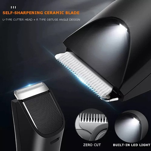 Kit De Maquina Rasuradora Barba Y Corporal Electricas Hombre