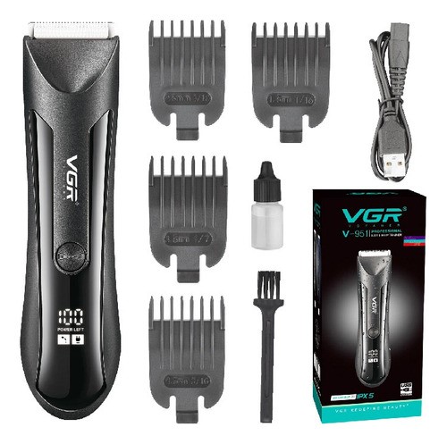 Kit De Maquina Rasuradora Barba Y Corporal Electricas Hombre