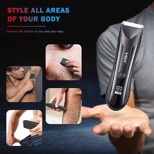Kit De Maquina Rasuradora Barba Y Corporal Electricas Hombre