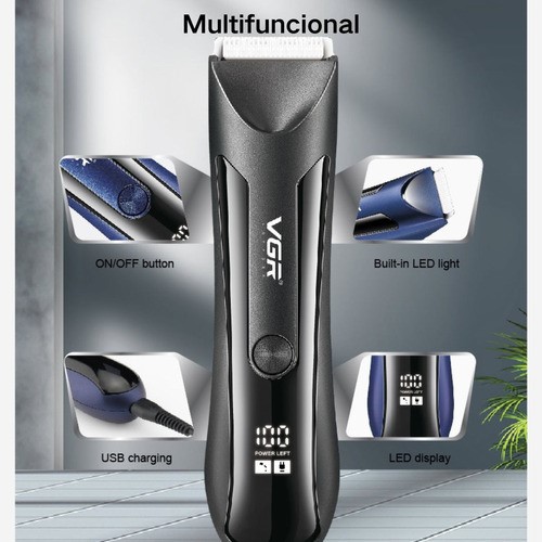 Kit De Maquina Rasuradora Barba Y Corporal Electricas Hombre