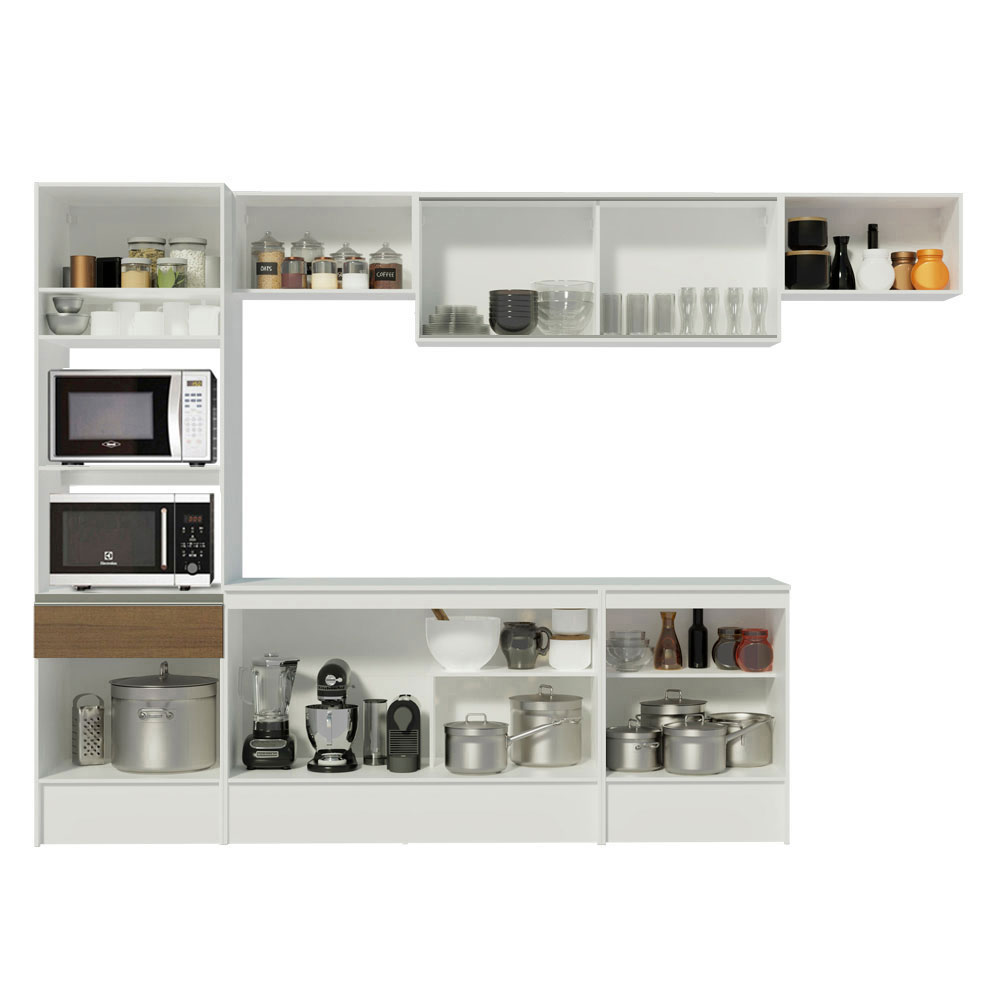 Cocina Integral Modular 300cm Madesa Diamante BM 02