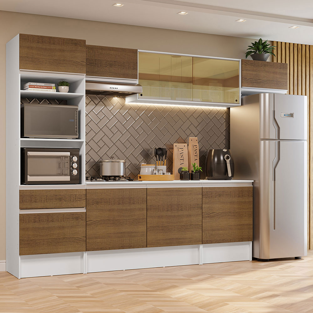 Cocina Integral Modular 300cm Madesa Diamante BM 02