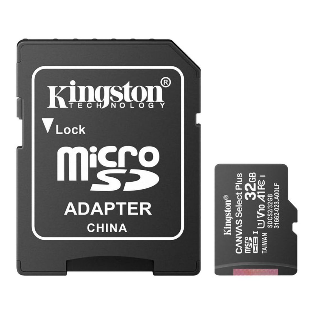 Tarjeta de Memoria MicroSD 32GB Incluye Adaptador SD 