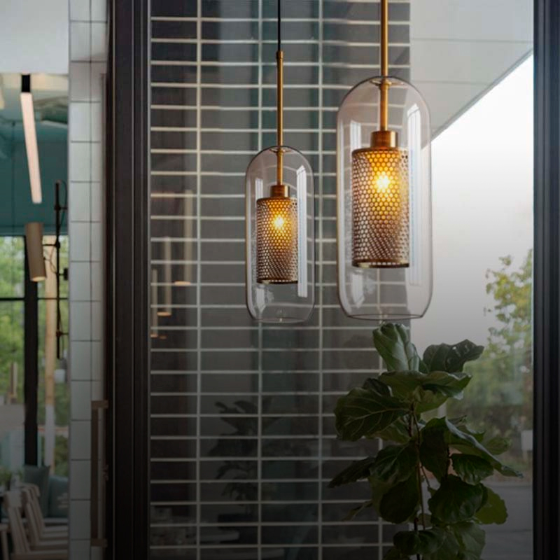 Lampara Colgante Estilo Industrial