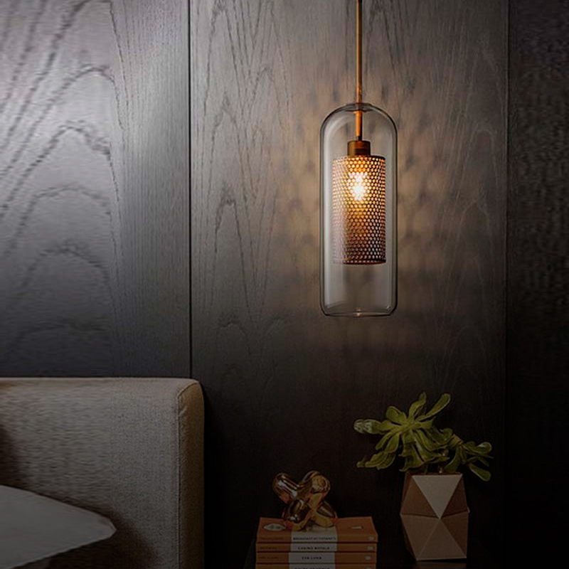 Lampara Colgante Estilo Industrial