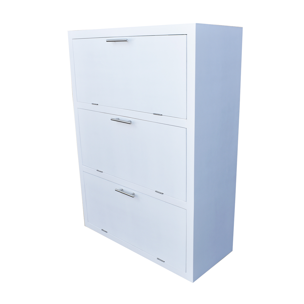 Mueble Zapatero De Madera Para 36 O 24 Pares Moderno Blanco 