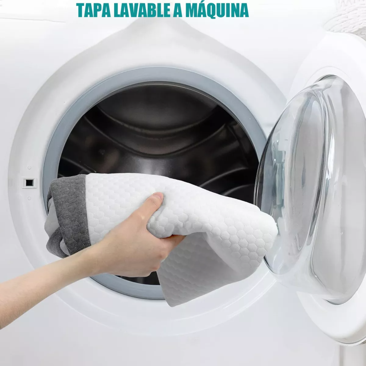 Almohada Cojin Antireflujo Tipo Cuña Respaldo Grande Adulto