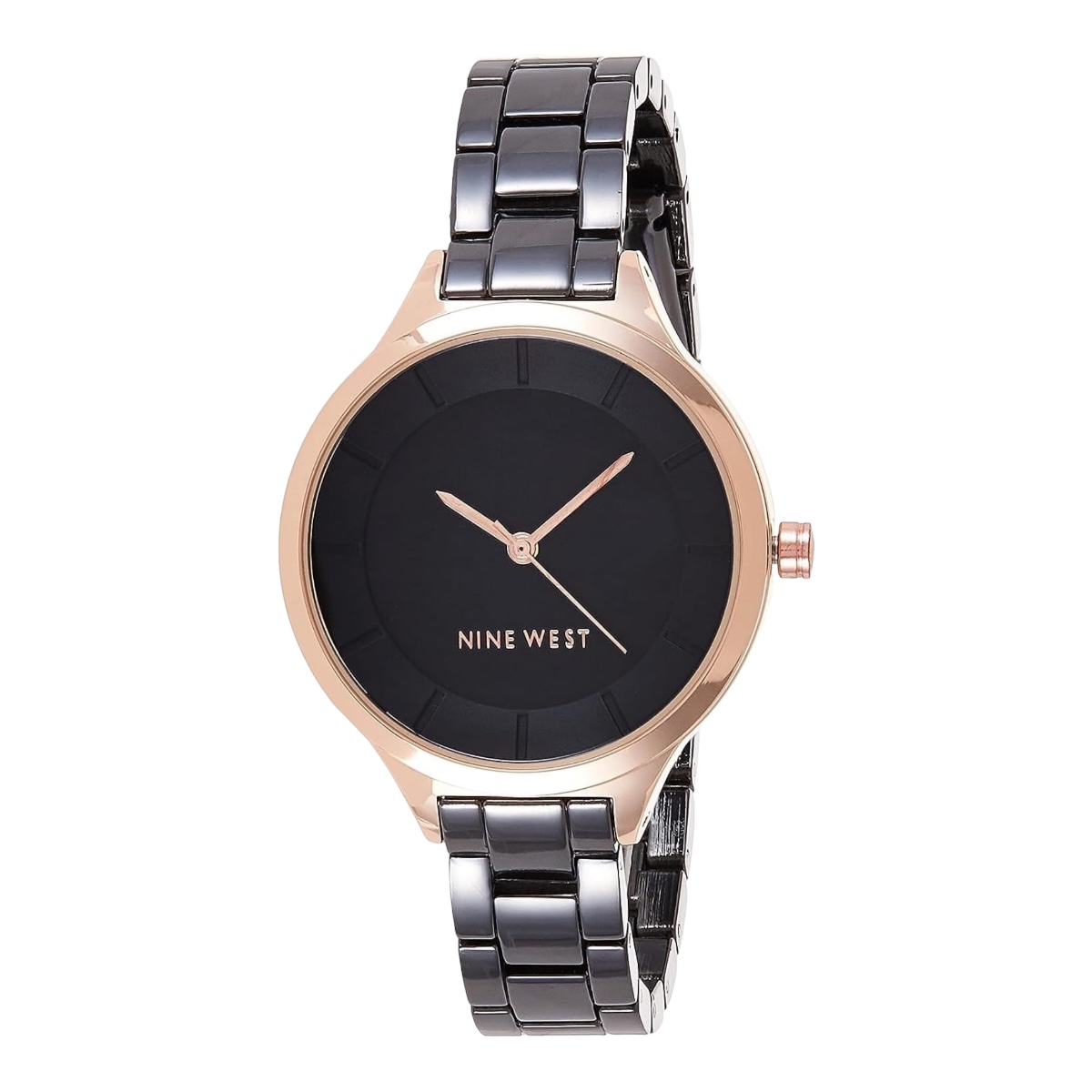Orologio Da Donna Con Cassa Rettangolare E Bracciale In Maglia Metallica Color Argento Canna Di Fucile Cirzb4062